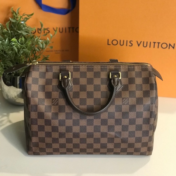 ✨ Louis Vuitton Speedy 30 in Damier Ebene ✨ - Picture 2 of 8